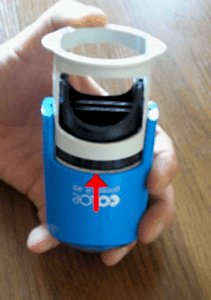 Замена штемпельной подушки шаг 2