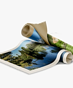 холст без оформления