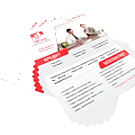 Печать листовок и флаеров А4