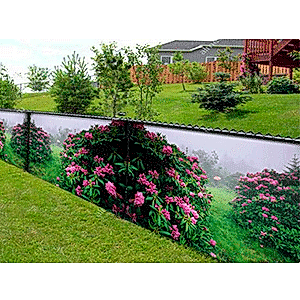 Ограждения из баннерной сетки