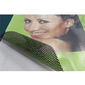 Перфорированная самоклейка ростов