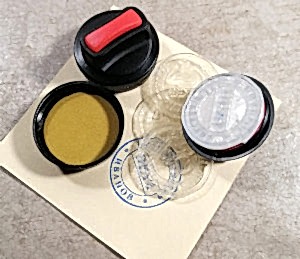 Изготовление печати на оснастке таблетка НЕО 30мм