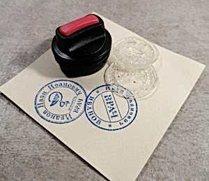 Печать таблетка НЕО 30мм