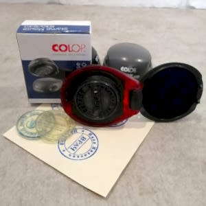 Печать врача на карманной оснастке Stamp Mouse 30мм