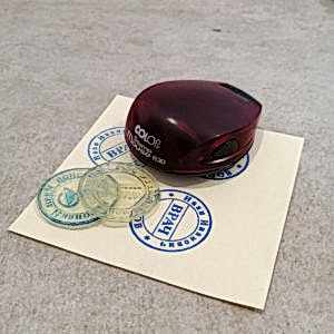 Печать врача на карманной оснастке Stamp Mouse