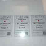 Подарочные-сертификаты прозрачный пластик