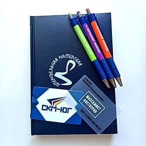 УФ печать на блокнотах